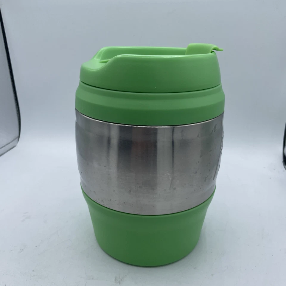 Taza de viaje aislada BUBBA KEG 52 onzas verde e inoxidable con mango tapa abatible Foto 4 de 4
