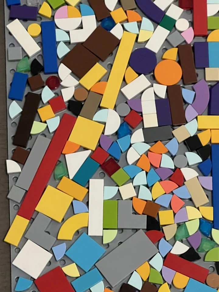 LEGO Smooth Tile 800 Pcs Mosaic MOC Bulk Mix Color Star Wars Harry Potter City - Image 4 of 4