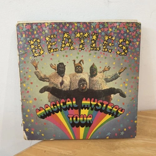 The Beatles – Magical Mystery Tour Parlophone 7" x 2 With Lyric Insert MONO