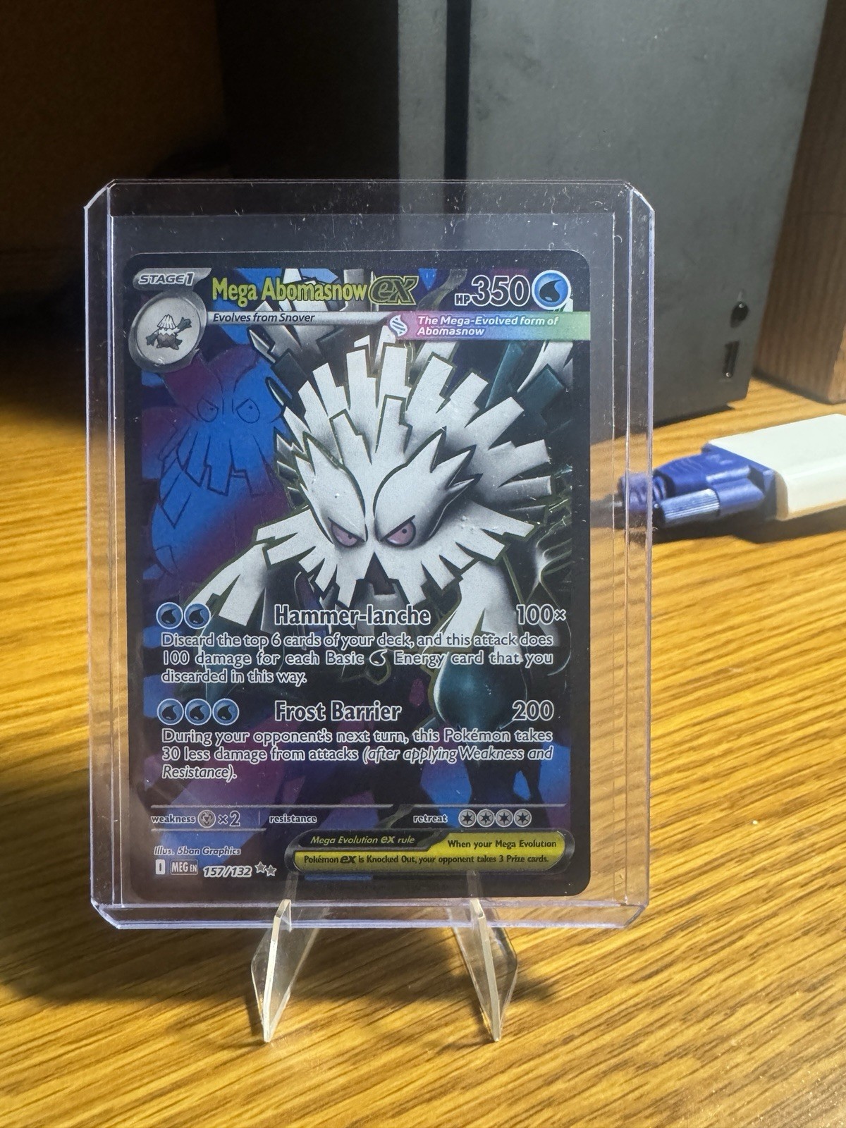 Mega Evolution Abomasnow ex Ultra Rare 157/132 Near Mint Pokemon TCG