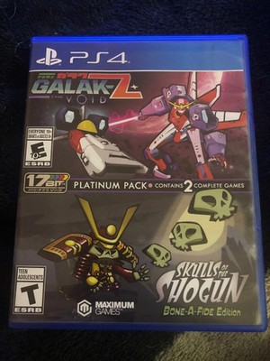 Galak-Z: The Void/ Skulls of the Shogun Bone-A Fide Platinum Pack PS4.