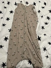 Kyte Baby Tan Flower Sleep Sack. 18-36 Months. 1.0tog. Euc.