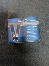 100 ReliOn Premier Glucose Test Strips~Fresh~08/01/2026FR SHP