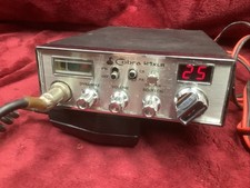 Vintage Cobra 21XLR 40-Channel CB Radio Transceiver Microphone Powers On