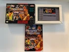 WWF Super Wrestlemania - Super Nintendo 1992 SNES CIB Complete w/ Box Hulk Hogan