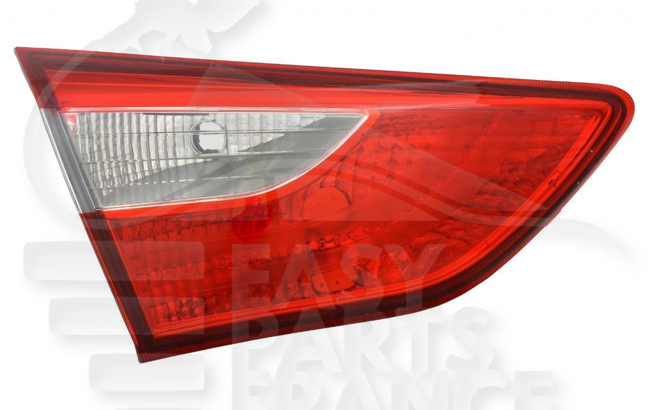 Feu arrière-gauche intérieur Hyundai i30 bloc optique hayon rouge
