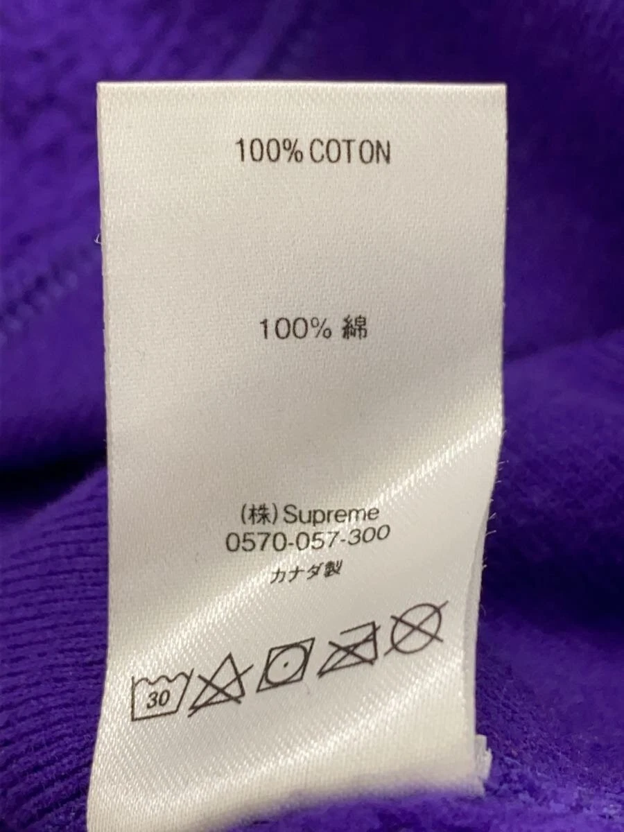 Felpa Supreme viola M usata