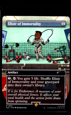 MTG Magic the Gathering Secret Lair Fallout #1634 Elixir of Immortality