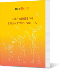 HTVRONT Self-Adhesive Laminating Sheets-9 X 12 Inches Self Laminating Sheets, No