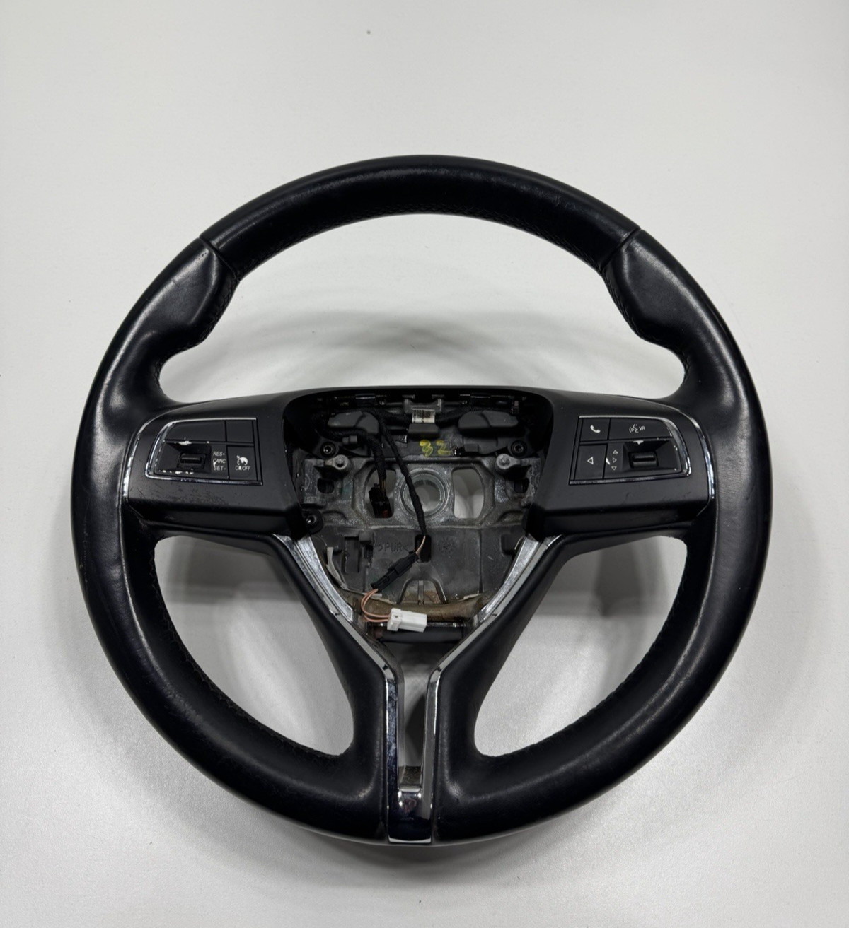 ✅14-20 Maserati Quattroporte Ghibli M156 M157 Steering Wheel Black OEM