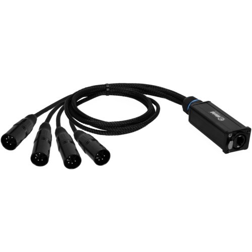 Adam Hall 4 STAR CATBOX XM5 Audio - DMX Multicore 4 XLR 5-Pol Male x Cat6a Neu 11290₽