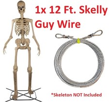 Coated 920 lb Heavy Duty 12 Ft. Skeleton Guy Wire Cable Home Depot