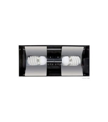 Exo Terra Compact Incandescent Fixture for PT2605/PT2607, 45cm, Black
