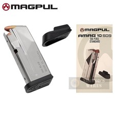 Magpul Sig P365 9mm 10 Round MAGAZINE AMAG Std/Micro SG9 2X Plates MAG1489-SST
