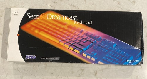 Sega Dreamcast Keyboard Model HKT-7620 OEM Authentic CIB complete with box! - Picture 1 of 5
