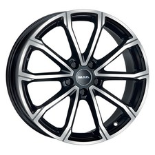 JANTES ROUES MAK DAVINCI 6.5X16 5X114,3 BLACK MIRROR 1NN