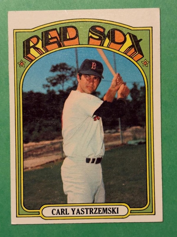 1972 Topps Carl Yastrzemski #37 Light Corner Wear NM Condition SKU#37757