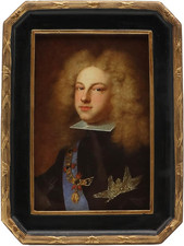 4X6 Vintage Picture Frame, Antique Ornate Black and Gold Octagon Photo Frame, fo