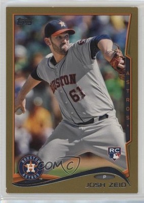 2014 Topps Gold 1502/2014 Josh Zeid #542 Rookie RC 0q1p
