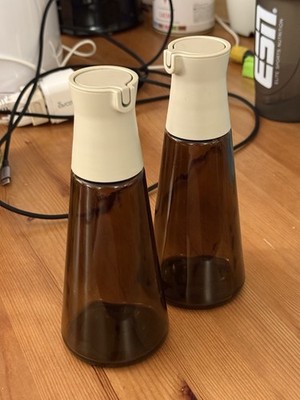 Essig und Öl Flaschen Menage Ikea Neu Glas Unbenutzt