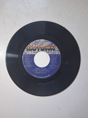 #ad 45 RPM Commodores Brick House Motown G $5.75