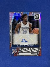 2017 Panini Donruss Optic Autograph Holo Prizm Daniel Hamilton Auto #28 KK