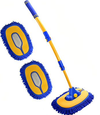 Upgrade Car Wash Brush with Long Handle,Chenille Microfiber Car Cleaning Brush S