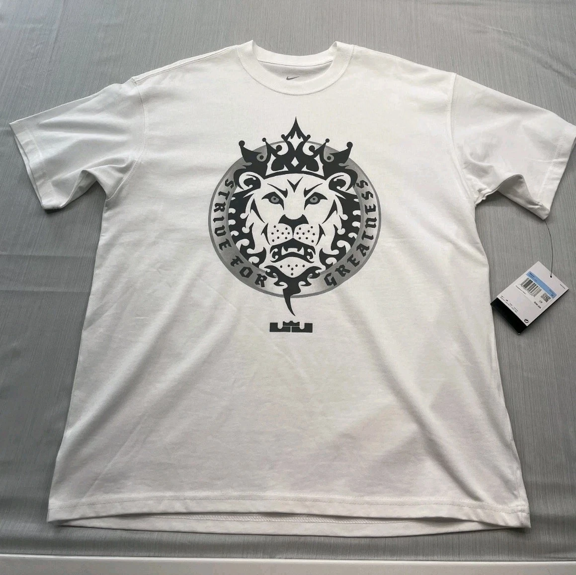 Mew Mens Nike LeBron Max90 Basketball T-Shirt Men's Size Medium Retro Boxy Fit