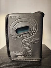 Sony Walkman WM-FX271 Vintage Silver Radio w/ Case WORKING