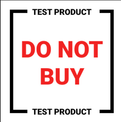 Size M - Apparel Test Item
