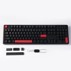 Lemokey X3 Wired Mechanical Keyboard 100% Layout (RED Switches) Black