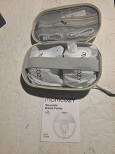 Momcozy M5 Double Hands-Free Wearable Breast Pump Set 2 Pack Open Box