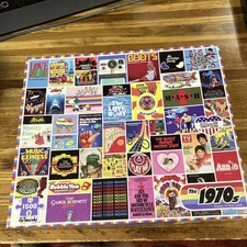 The 1970s Jigsaw Puzzle by  Re-Marks 1500 Pieces New Sealed