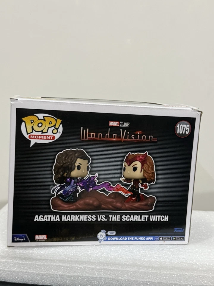 Funko Pop Moment Agatha Harkness vs The Scarlet Witch #1075 Marvel WandaVision Foto 4 de 4