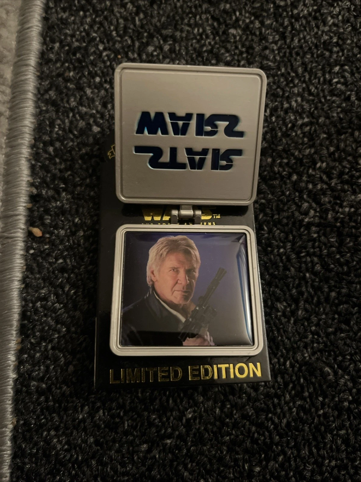 Star Wars The Force Awakens Han Solo Frame DISNEY PIN Limited Edition 10000