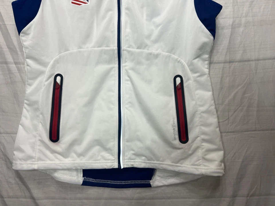 Chaleco Chaqueta Craft USST Intensidad Mujer Medio Blanco/Trueno Esquí Deporte Nuevo con Etiquetas Foto 3 de 4