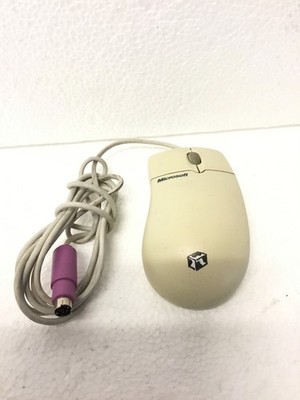 Microsoft IntelliMouse 1.1A PS/2 Compatible Wired Ball Mouse X03-65043 FREE SHIP