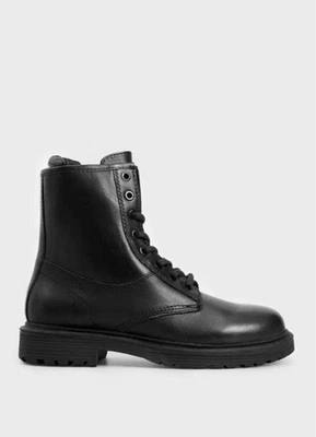 Men Diesel Boots Black Leather 41 - Bild 1 von 4