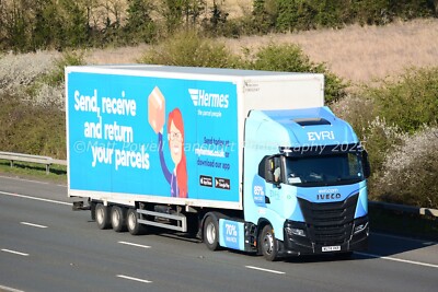 LKW Foto 12x8 - Iveco S Way - Evri - WU74 VKR