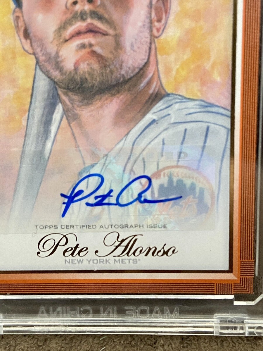 2019 Topps Gallery - Pete Alonso #24 Orange /25 (RC) for sale