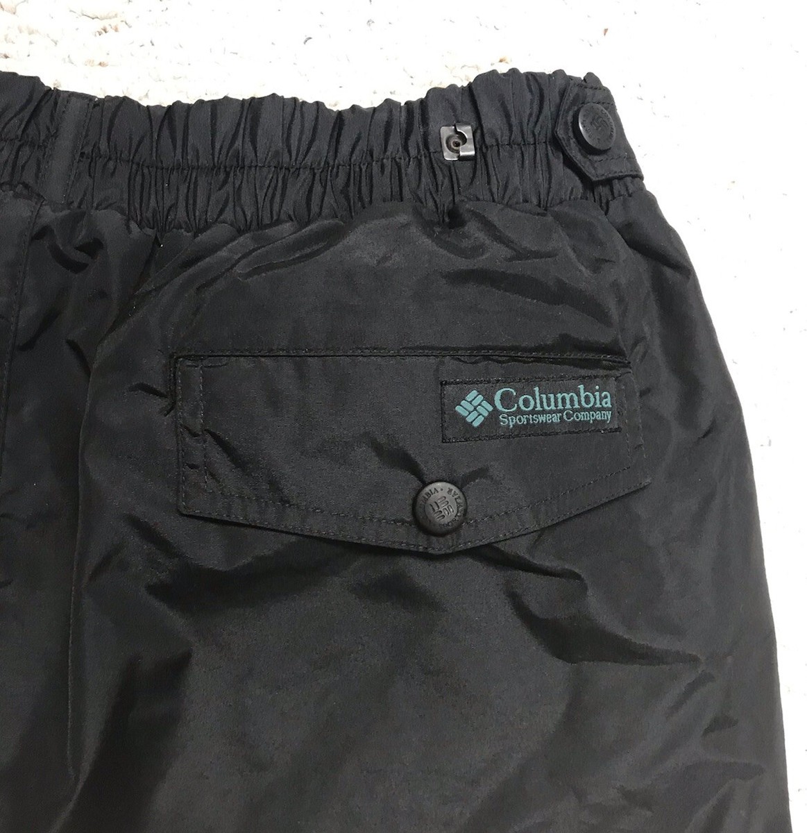 パンツ 90s 00s Columbia Sportswear Company Vintage 90's - Columbia Sportswear - Black Nylon Snow Pants