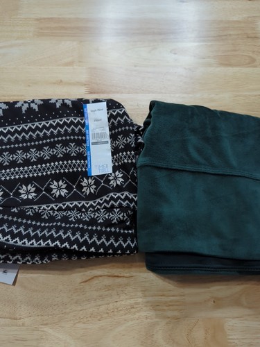 2 por $ 20 Leggings Time and Tru tiro alto verde y negro Fairisle XXXL (22) - Imagen 8 de 8