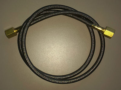 Oxygen Service 200bar/300bar Hose Teflon Lined Stainless Steel Braided 1/4'' NPT