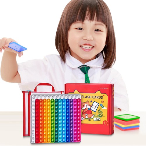 Multiplication Table Game Fidget Math Toy 12x12 Math Games and Teaching Methods - Photo 3/13