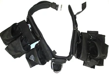 McGuire-Nicholas 5 Piece 13 Pocket Toolbelt Rig Tool Belt Fits Up 50" Waist NEW!