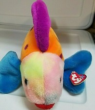 1999 TY BEANIE BABY LIPS THE TROPICAL FISH ORIGINAL COLLECTIBLE