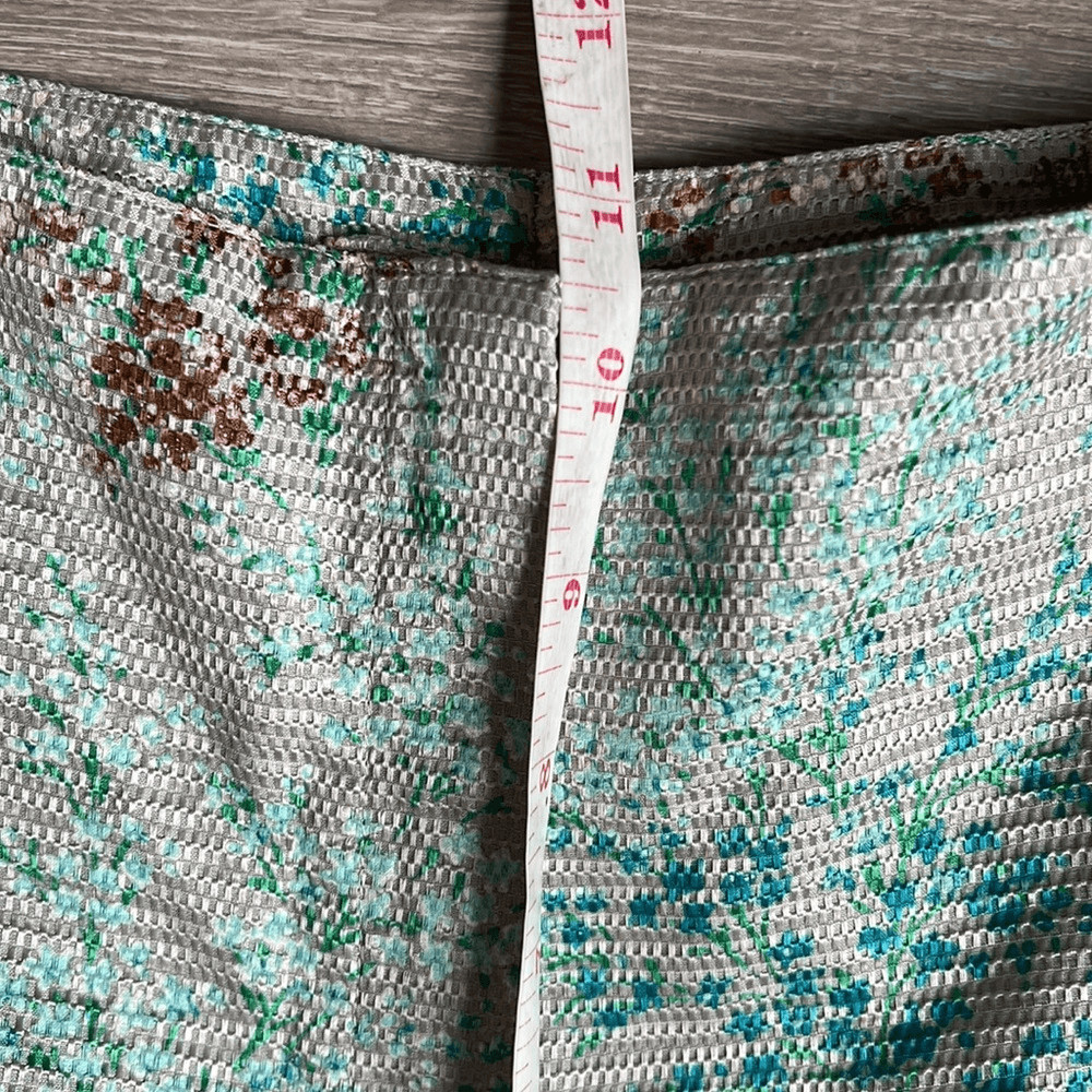 valentino Floral-jacquard cropped pants In Multicolour image 7