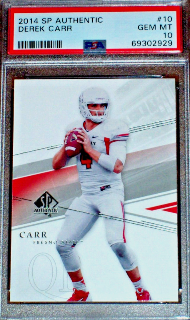 Derek Carr Upper Deck Star Rookies #10 Base