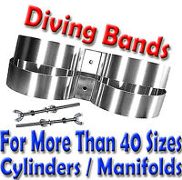 Scuba Diving Twin Cylinder Band Scuba Tank Bands Ss Scuba Diving Twin Cylinder Band Scuba Tank Bands Ss
