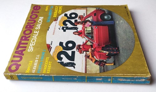 Rivista Quattroruote Numeri Vari Anno 1973 Auto Automobili Vintage Ed.Domus - Picture 9 of 9